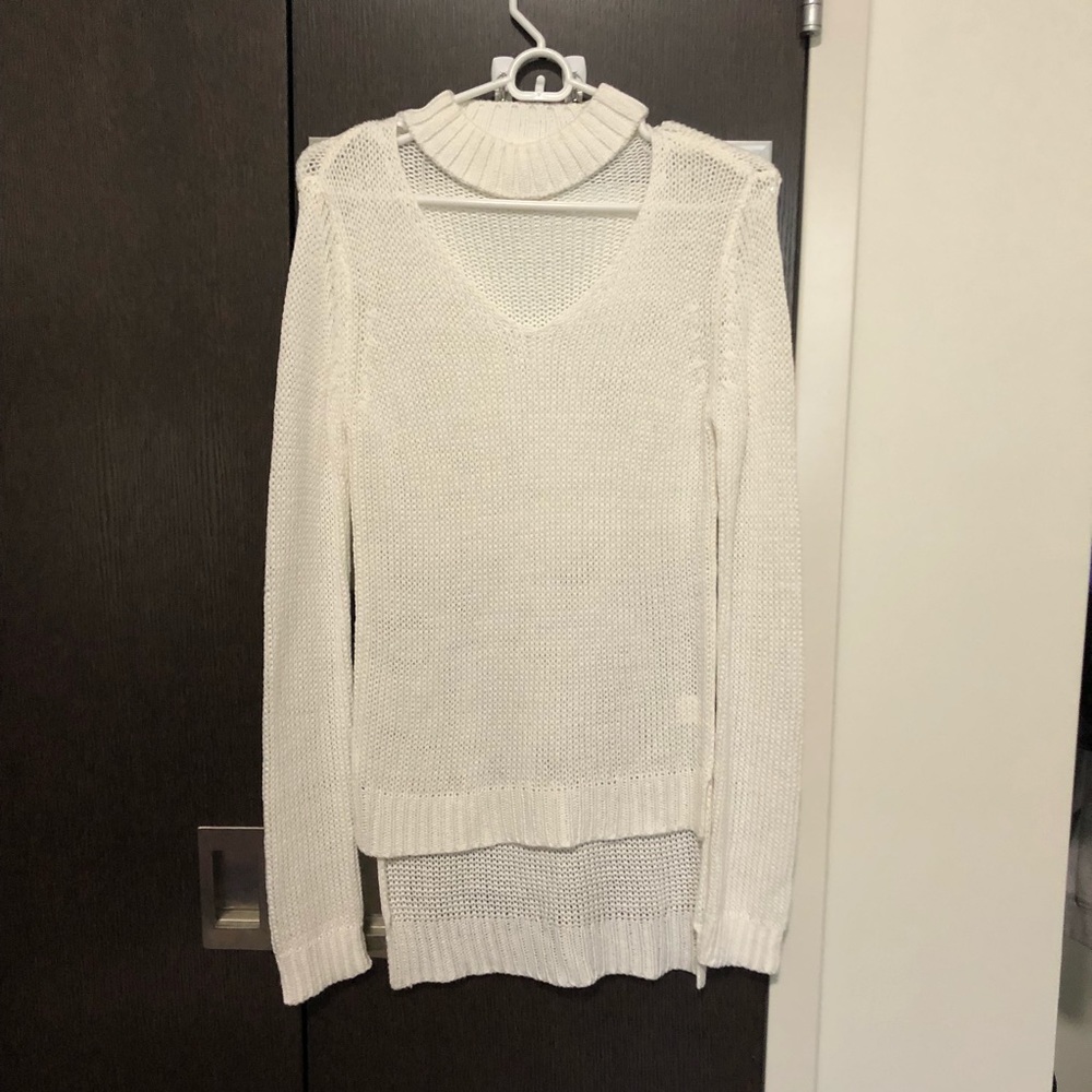 White sweater